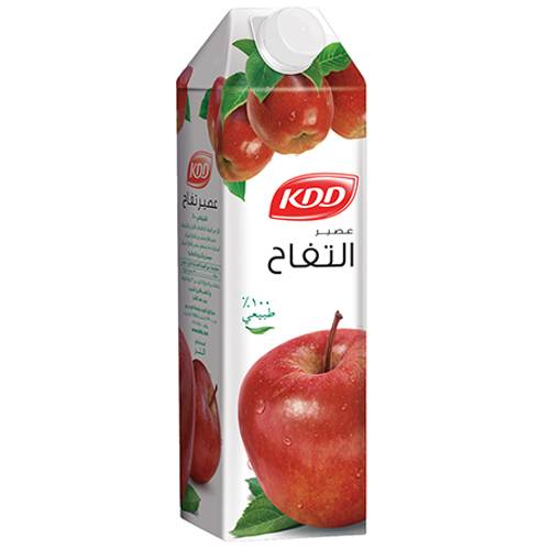 كي دي دي عصير التفاح 1لتر