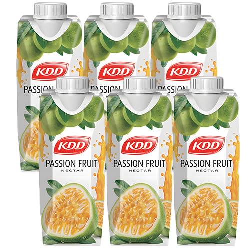 كي دي دي عصير الباشن فروت 250مل 6حبة