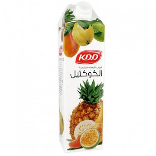 كي دي دي عصير الكوكتيل 1لتر