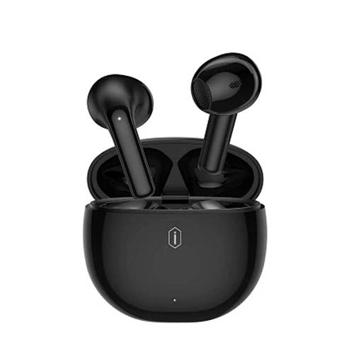 ويوو سماعات اذن لاسلكية مقاومة للماء مع تقنية تقليل الضوضاء اسود