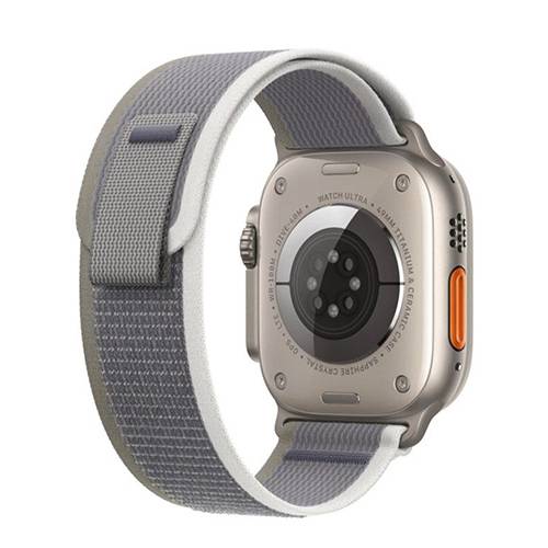 ويوو سوار الساعة من النايلون 42/44/45/49ملم رمادي واخضر