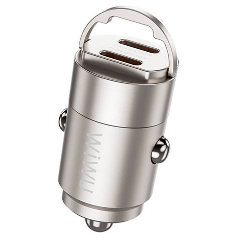 ويوو نانو سيريز شاحن سياره سريعUSB2 بقدرة 30واط