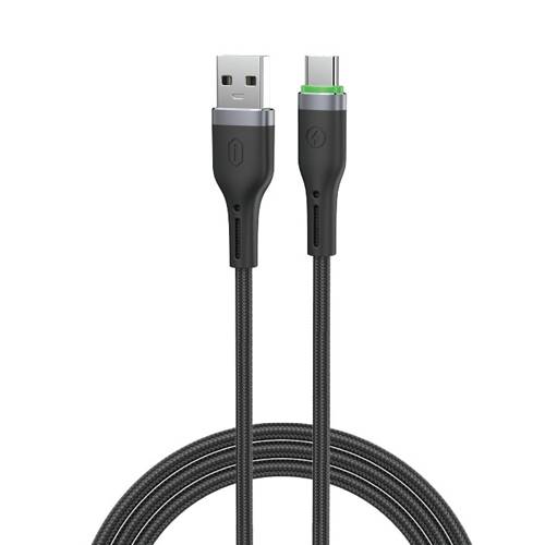 ويوو سيريس اورينجلينك كابل USB A الي USB C نايلون 27واط 1م اسود