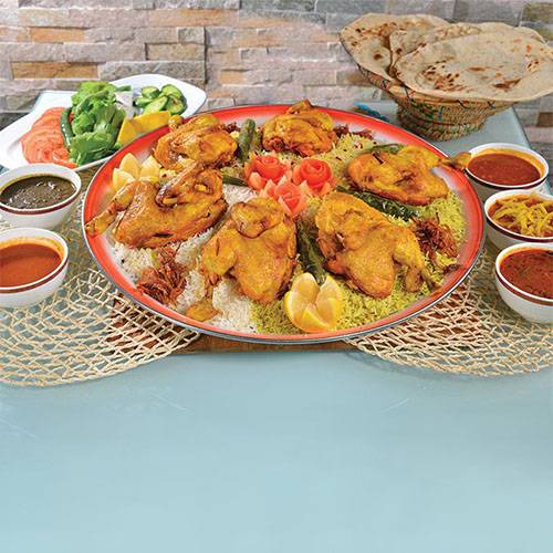 صينية عيش مع دجاج