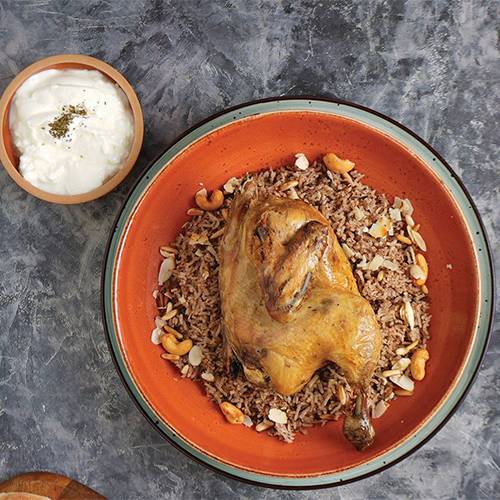 ارز شرقي بالدجاج