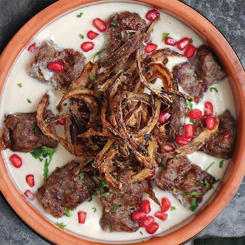 كفتة بالطحينة