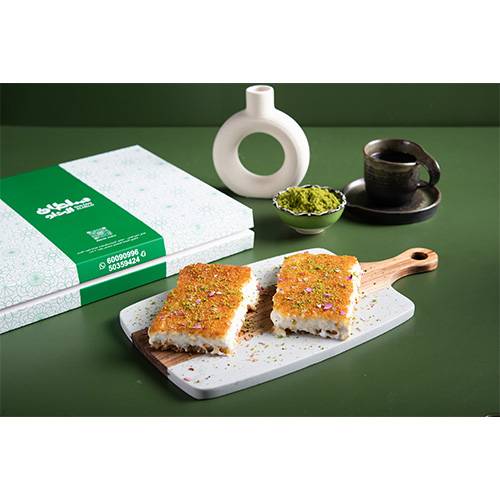 بسبوسة بالقشطة