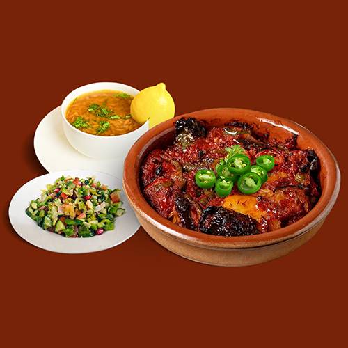 مسقعة باللحمة