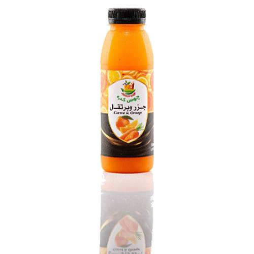 عصير جزر مع برتقال طبيعي