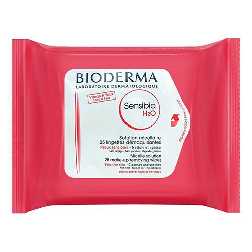 بيوديرما سينسيبيو H2O وايبس 25قطعة.101593