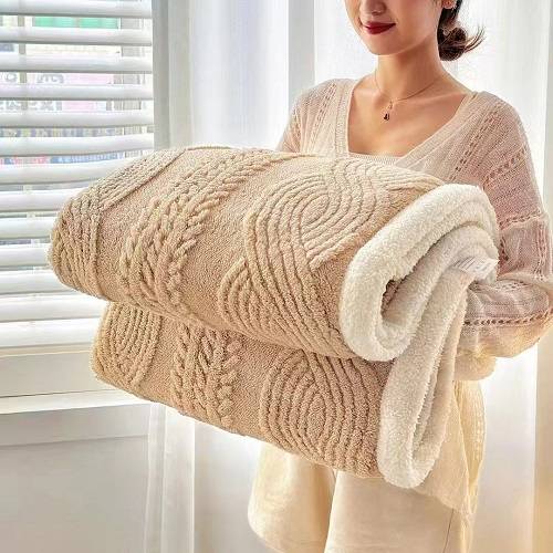 بطانية 200×230سم بيج موديل رقم.K1721