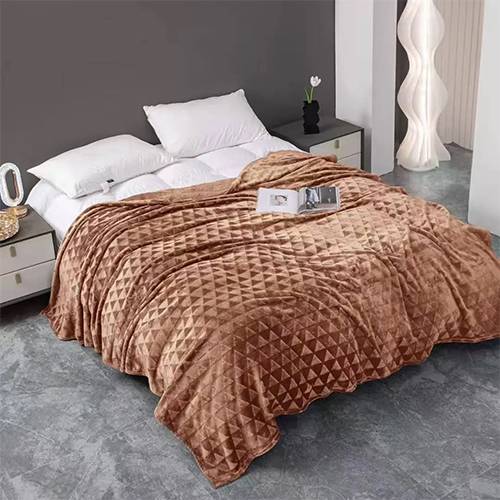 اكتيف بطانية مريحة وفاخرة 200×230سم بني موديل رقم.K2200