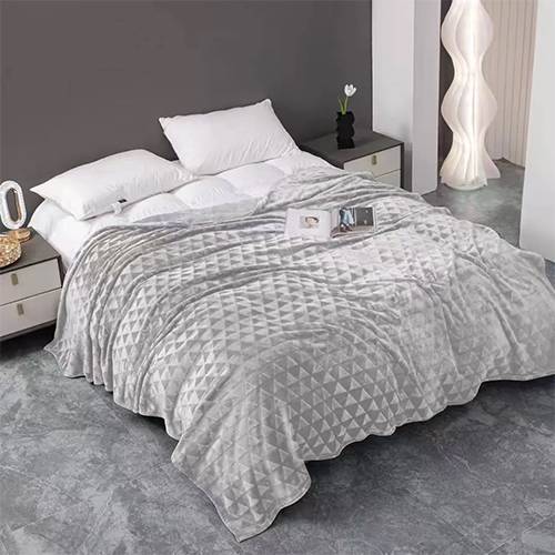 اكتيف بطانية مريحة وفاخرة 200×230سم رمادي موديل رقم.K2200