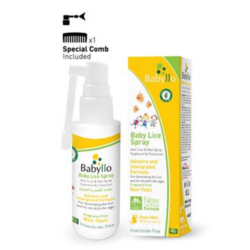 بيبيلو بيبي ليس بخاخ قمل الاطفال 60مل.108181