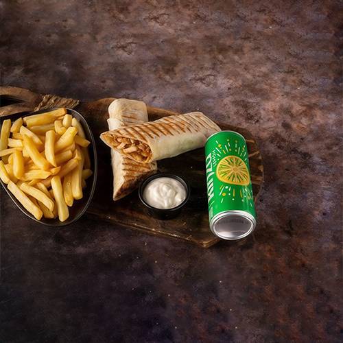 وجبة شاورما دجاج