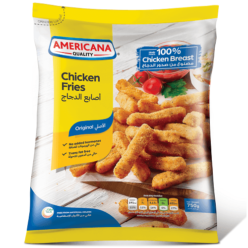 امريكانا اصابع الدجاج 750جم