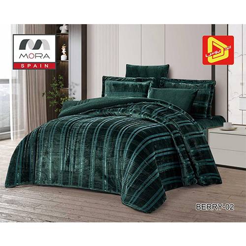 مورا بيري رقم.02 لحاف شتوي 4قطع نفر ونص 180x240 موديل رقم.J-1101
