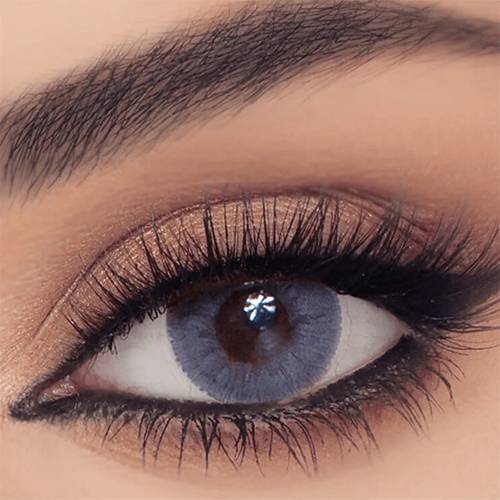 سيلينا عدسات لمدة 3اشهر رمادي ازرق.115186