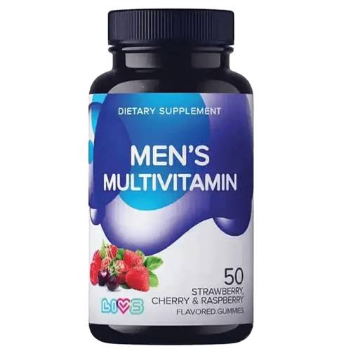 ليفز فيتامينات متعددة للرجال مكمل غذائي لدعم وتعزيز الصحة 50حلاو