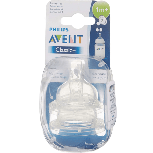 فيليبس افينت حلمات كلاسيك + من عمر شهر فاكثر 2قطعة