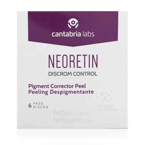 كانتابريا لابز نيوريتين ديسكروم كونترول اقراص تقشير مصححة للصبغات البشرة 6قطعه