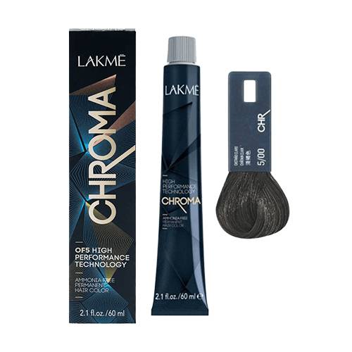 لاكمي كروما 5/00 بني فاتح صبغة شعر دائمة احترافية 60مل