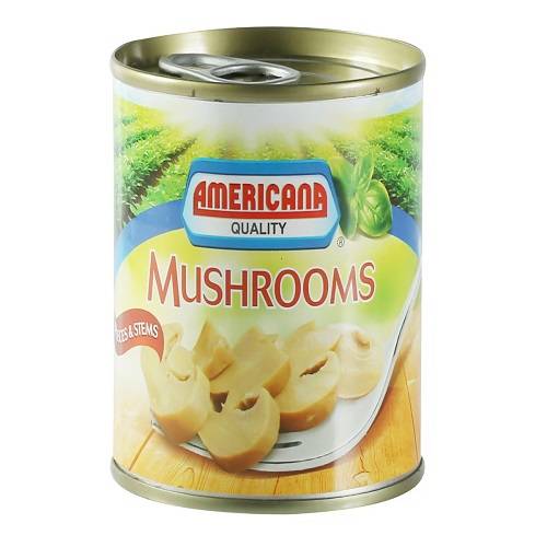 أمريكانا فطر مقطع وسيقان 425جم