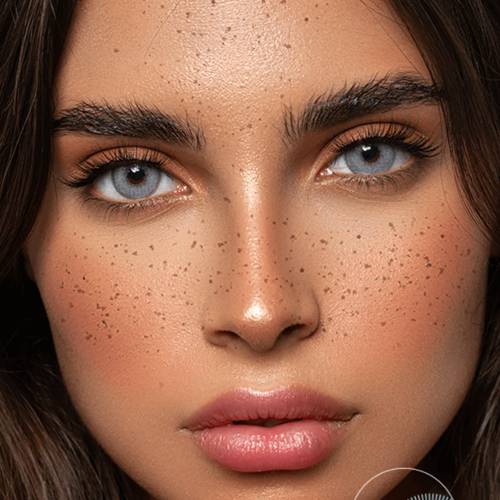 ديلونا عدسات لاصقة للاستخدام لمدة شهر واحد رمادي.115219