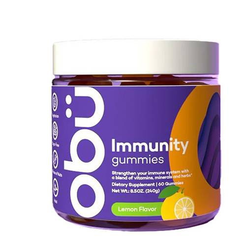 اوبو نيوترشن حلوى لدعم المناعة بالليمون 60حلاو