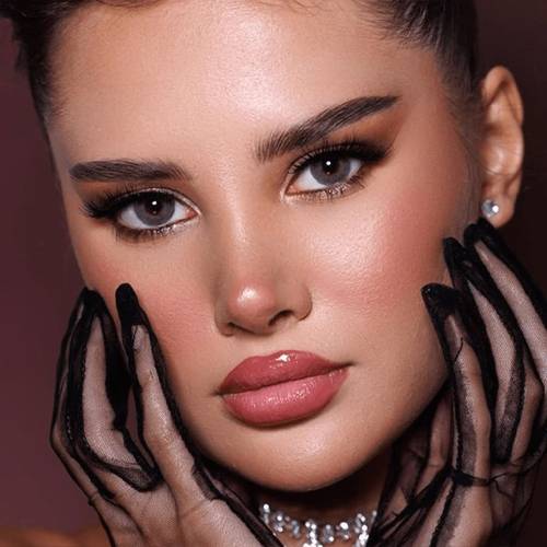 ديلونا عدسات لاصقة للاستخدام لمدة شهر واحد سموك.115213