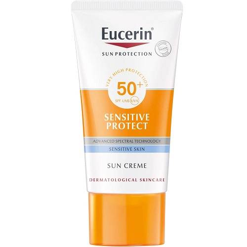 يوسرين حماية البشرة الحساسة بعامل حماية +50 تقنية طيفية متقدمة كريم واق من الشمس للبشرة الحساسة 50مل.109992