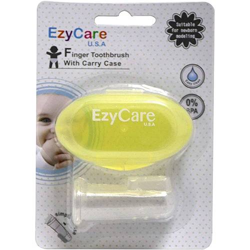 ايزي كير فرشاة اسنان الاصبع للاطفال مع علبة للحفظ 14358.111680