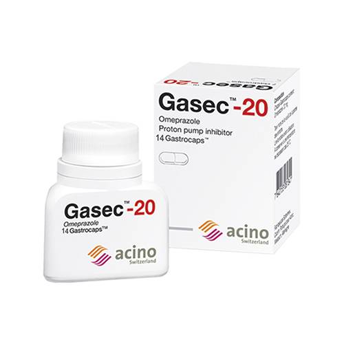جاسيك لعلاج قرحة المعدة 20مجم 14كبسولة.107618