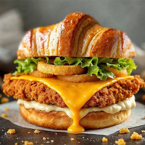 كرواسان فيليه ساندويتش