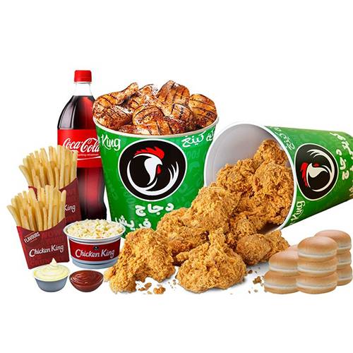 وجبة عائلية بارتي بوكس اخضر