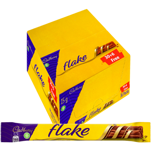 كادبوري شوكولاتة فليك 15جم 36حبة