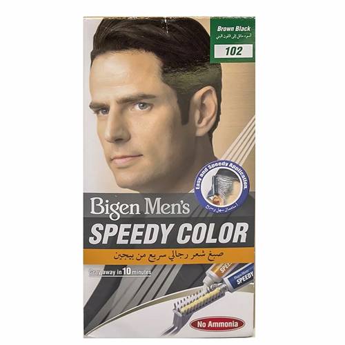 بيجين صبغة شعر 102 للرجال اسود بني 