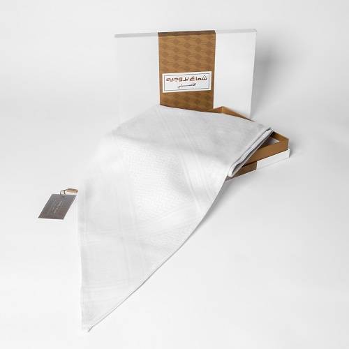 بروجيه شماغ الاصلي ابيض