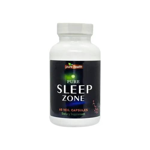 بيور هيلث سليب زون مكمل غذائي للمساعدة على نوم مريح وعميق 60كبسولة