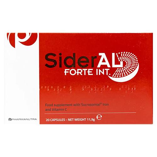 سيدرال فورت انت مكمل غذائي لعلاج الانيميا 20كبسولة
