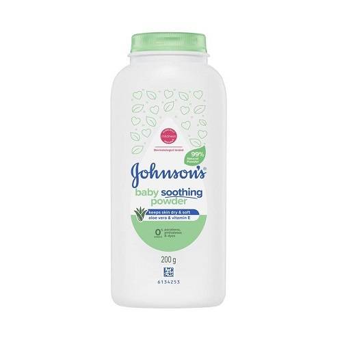 جونسون بودرة اطفال ناعمة بالصبار وفيتامين هـ 200جم.115089