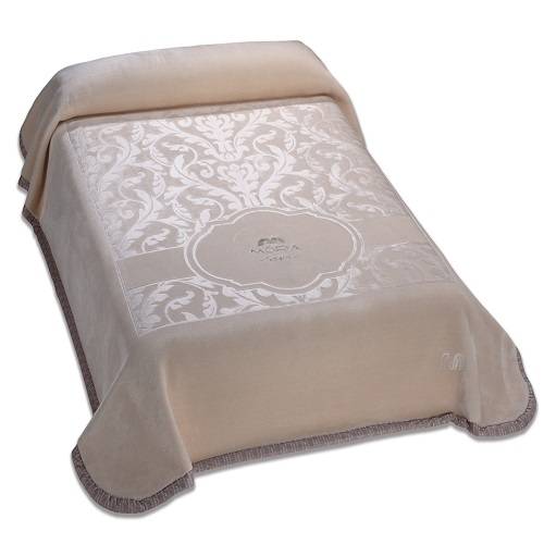 مورا بطانية بريميوم بلس كينج 240x260سم بيج موديل رقم.J-1104