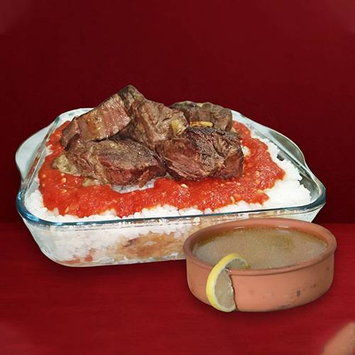 فتة لحم مصري