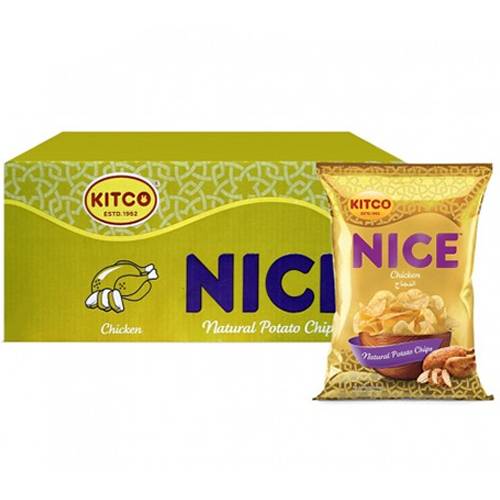 كتكو نايس رقائق شيبس بالدجاج 22جم 20حبة