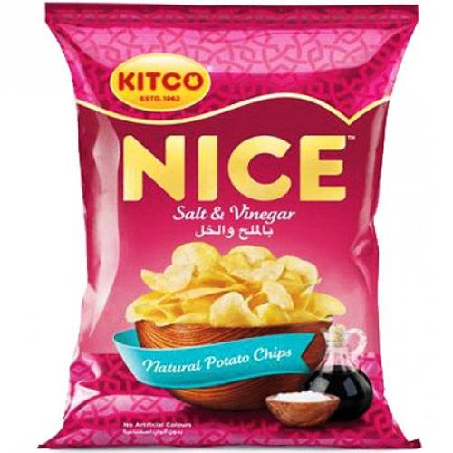 كتكو نايس رقائق شيبس بالملح والخل 26جم