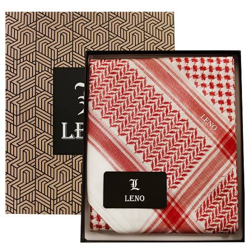 لينو شماغ احمر مقاس 55