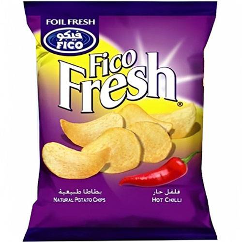 فيكو فريش بطاطا طبيعية بالفلفل الحار 80جم