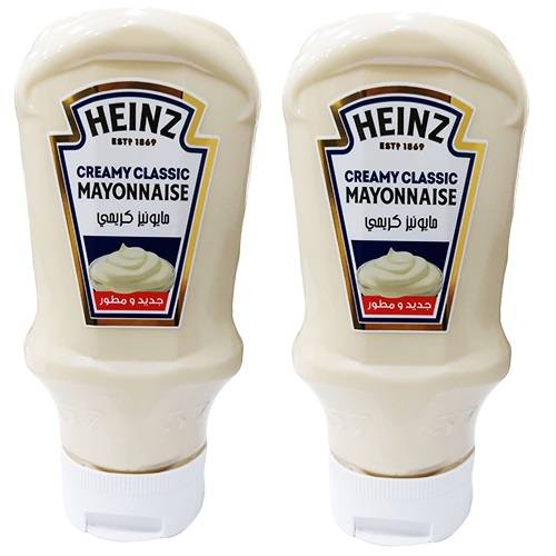 هاينز مايونيز كريمي كلاسيك 400مل 2حبة