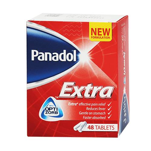 بنادول اكسترا مسكن الم بالاوبتي زورب 48قرص