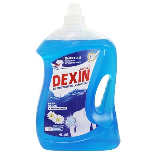 ديكسن سائل غسيل جل للغسالات الاتوماتيك برائحة الزهور المنعشة 4لتر